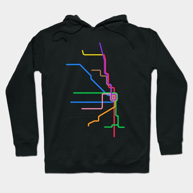 Chicago L Hoodie by simplistictees